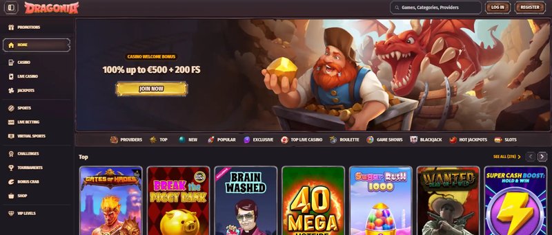 Rendez-vous au Dragonia Casino en Ligne et Gagnez sans Dépôt - aperçu
